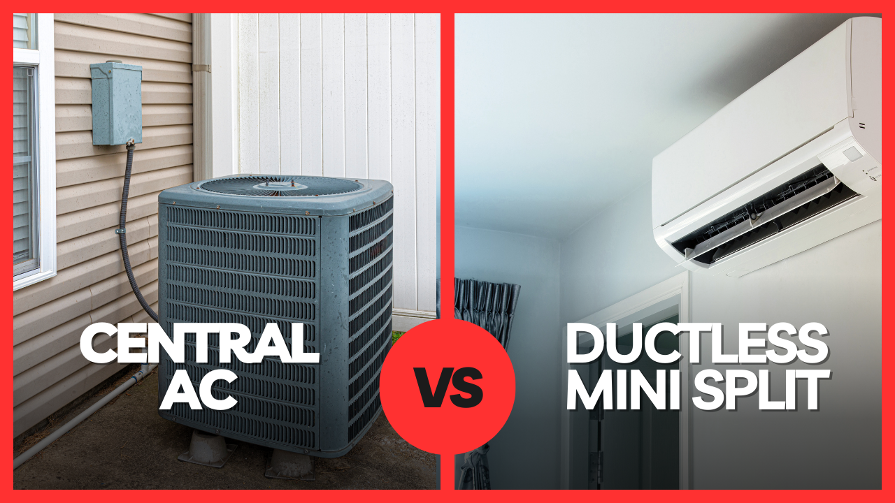 central air vs mini split comparison 